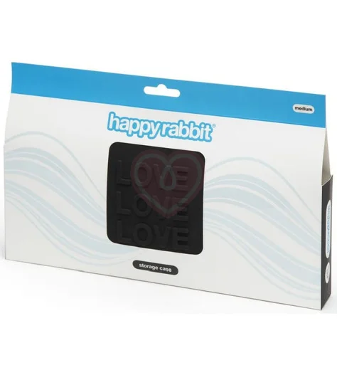 Силиконовый чехол для секс-игрушек Happy Rabbit Love Medium чёрный фото 4