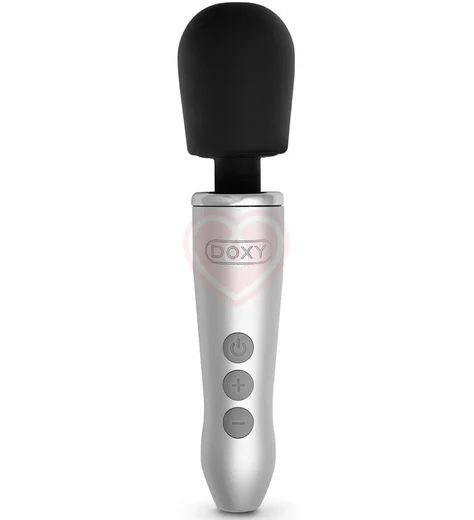 Вибратор-массажёр Doxy Go серебристый фото 1