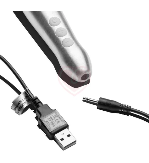 Вибратор-массажёр Doxy Go серебристый фото 4