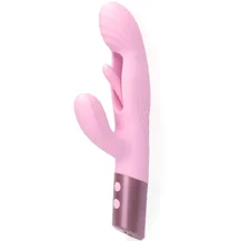 Вибратор-кролик с функцией толчков и стимуляцией зоны G Selove Fluttery розовый