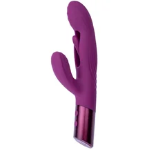 Вибратор-кролик с функцией толчков и стимуляцией зоны G Selove Fluttery фиолетовый