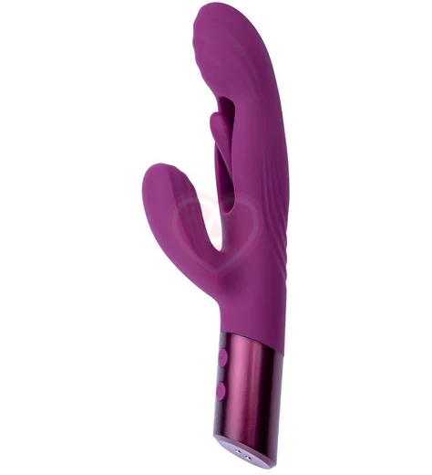 Вибратор-кролик с функцией толчков и стимуляцией зоны G Selove Fluttery фиолетовый фото 1