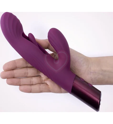 Вибратор-кролик с функцией толчков и стимуляцией зоны G Selove Fluttery фиолетовый фото 2