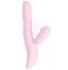 Вибратор-кролик с вакуумно-волновой стимуляцией клитора Selove Caress розовый фото 1