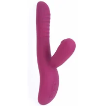 Вибратор-кролик с вакуумно-волновой стимуляцией клитора Selove Caress фиолетовый