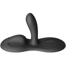 Вибрирующая подушка с функцией нагрева Zalo Flora чёрная