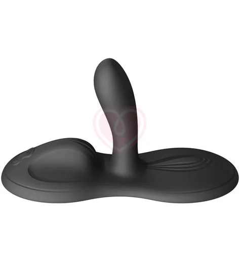 Вибрирующая подушка с функцией нагрева Zalo Flora чёрная фото 1