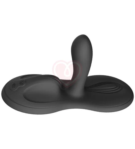 Вибрирующая подушка с функцией нагрева Zalo Flora чёрная фото 4