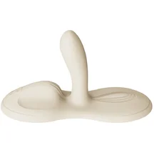 Вибрирующая подушка с функцией нагрева Zalo Flora белая