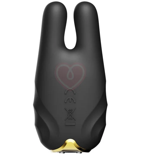 Зажимы для сосков с вибрацией Zalo Nave чёрные фото 4