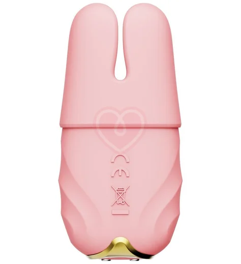 Зажимы для сосков с вибрацией Zalo Nave розовые фото 6