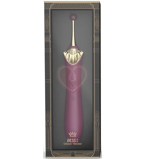 Массажёр со съёмными насадками и функцией нагрева Zalo Bess 2 фиолетовый фото 9