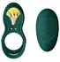 Эрекционное кольцо с вибрацией и пультом дистанционного управления Zalo Bayek зелёное фото 1