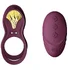 Эрекционное кольцо с вибрацией и пультом дистанционного управления Zalo Bayek фиолетовое фото 1
