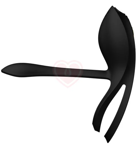 Эрекционное кольцо с вибрацией и пультом дистанционного управления Zalo Bayek чёрное фото 2