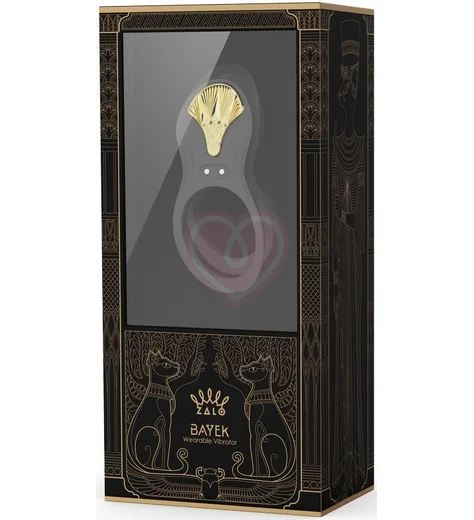 Эрекционное кольцо с вибрацией и пультом дистанционного управления Zalo Bayek чёрное фото 9