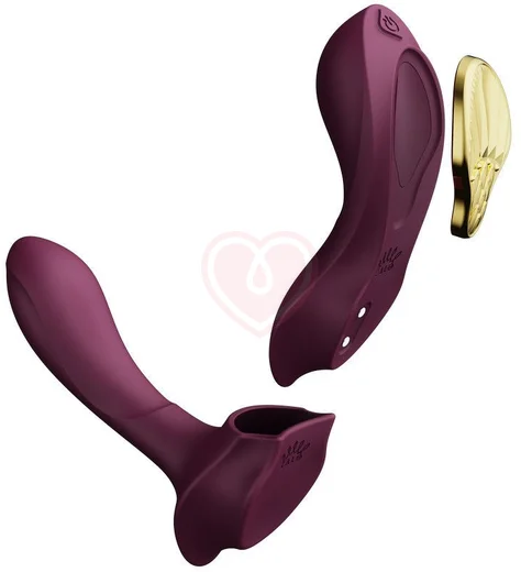 Вибратор для ношения с дистанционным управлением Zalo Aya фиолетовый фото 2