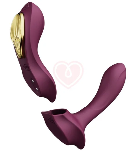 Вибратор для ношения с дистанционным управлением Zalo Aya фиолетовый фото 4