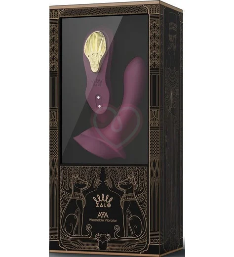 Вибратор для ношения с дистанционным управлением Zalo Aya фиолетовый фото 6