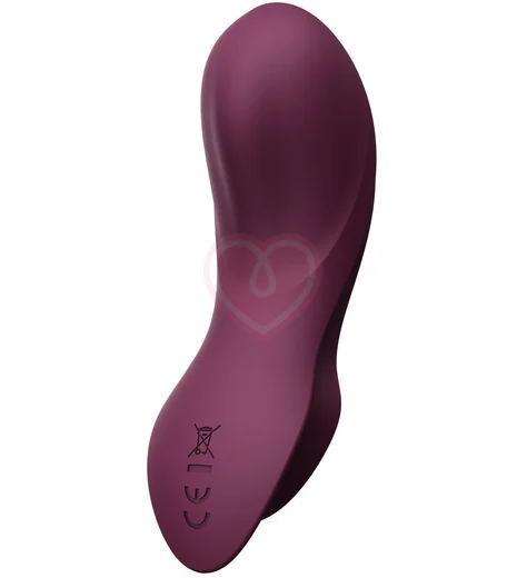 Вибратор для ношения с дистанционным управлением Zalo Aya фиолетовый фото 11