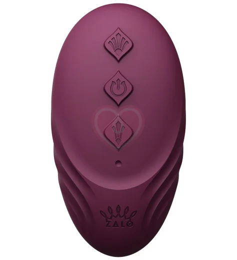 Вибратор для ношения с дистанционным управлением Zalo Aya фиолетовый фото 13
