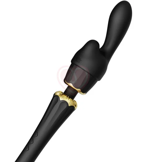 Массажёр со съёмными насадками Zalo Kyro чёрный фото 7