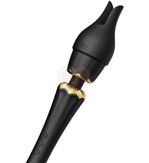 Массажёр со съёмными насадками Zalo Kyro чёрный фото 8