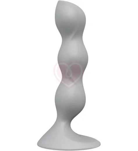 Фаллоимитатор с утяжелёнными шариками Satisfyer Triple Ball-R серый фото 1
