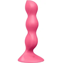 Фаллоимитатор с утяжелёнными шариками Satisfyer Triple Ball-R красный