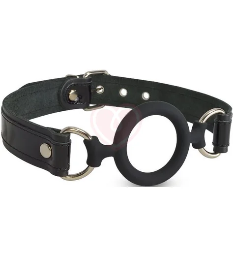 Кляп Sitabella с кольцом чёрный фото 1