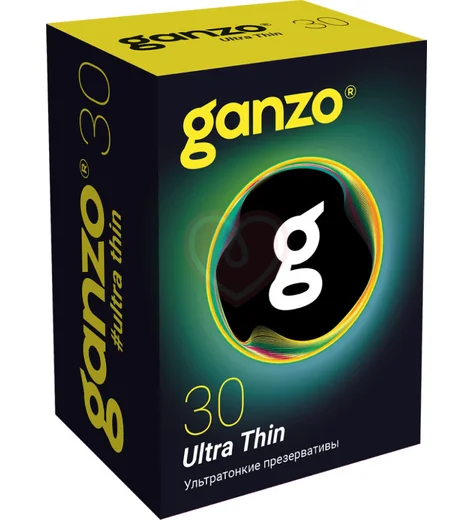Ультратонкие презервативы Ganzo Ultra Thin 30 шт фото 1