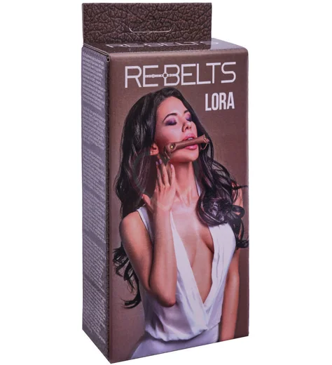 Кляп-трензель Rebelts Lora Brown коричневый фото 3