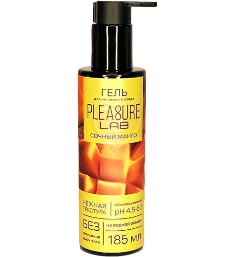 Съедобный лубрикант для орального секса Pleasure Lab сочный манго 185 мл фото 1