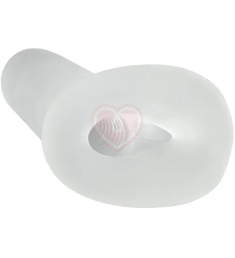 Насадка-удлинитель с отверстием для мошонки Lola Games Super Hero Titan белая фото 7