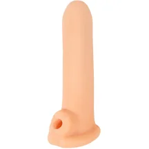 Насадка-удлинитель с отверстием для мошонки Lola Games Super Hero Titan телесная