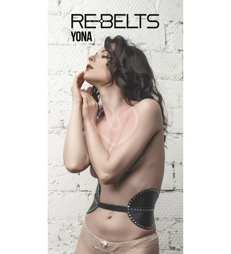 Пояс Rebelts Yona Black чёрный фото 1