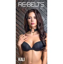 Чокер с кольцом Rebelts Kali Black чёрный