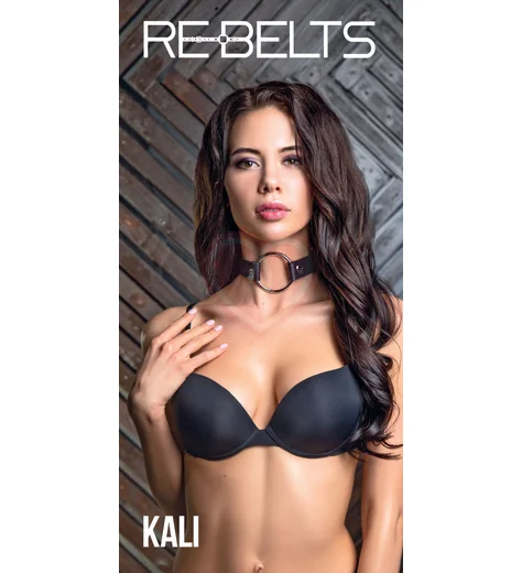 Чокер с кольцом Rebelts Kali Black чёрный фото 1