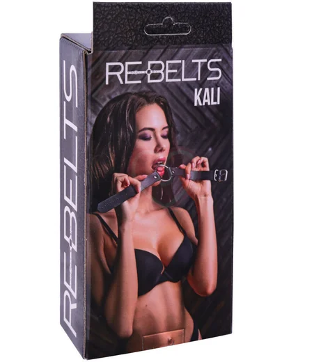 Чокер с кольцом Rebelts Kali Black чёрный фото 2