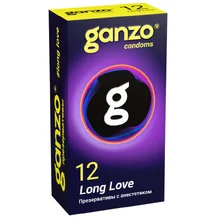 Презервативы для продления полового акта Ganzo Long Love 12 шт