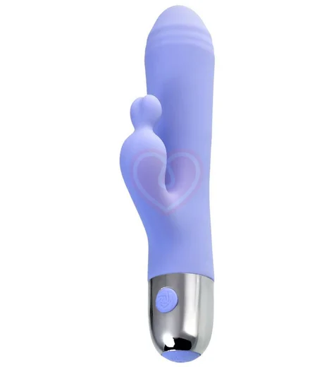 Вибратор-кролик со стимуляцией зоны G Flovetta Crocus фиолетовый фото 1