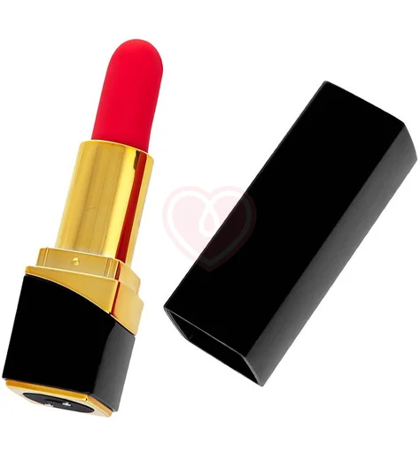 Стимулятор клитора в виде помады Flovetta Pansies черный фото 4