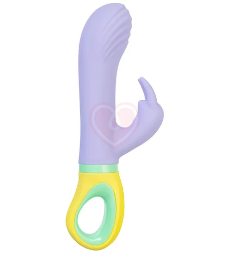 Вибратор-кролик со стимуляцией зоны G Flovetta Wisteria фиолетовый фото 1