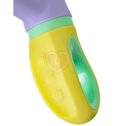 Вибратор-кролик со стимуляцией зоны G Flovetta Wisteria фиолетовый фото 4