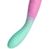 Гибкий вибратор с анатомическим изгибом Flovetta Azalia мятно-розовый фото 5