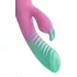 Вибратор-кролик со стимуляцией зоны G Flovetta Orchid мятно-розовый фото 4