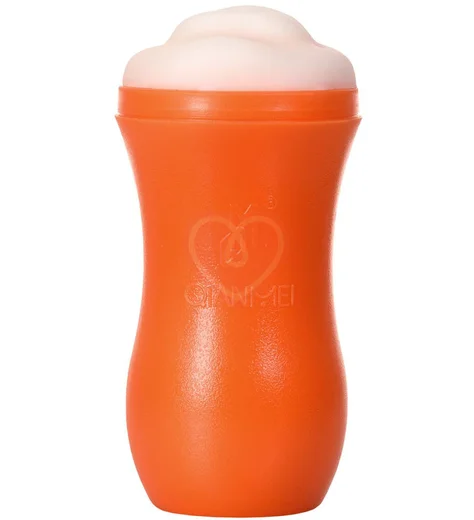 Мастурбатор ротик A-Toys by Toyfa Nilla в оранжевом корпусе фото 2