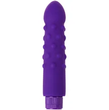 Вибратор с пупырышками A-Toys by Toyfa Dowk фиолетовый