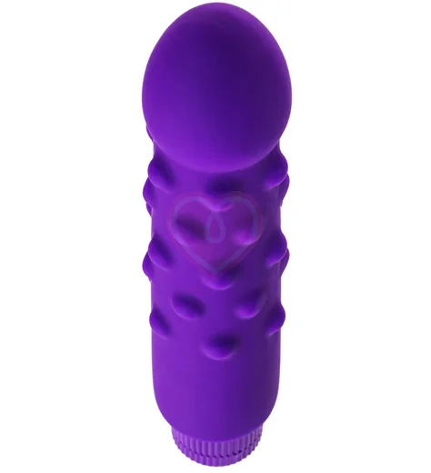 Вибратор с пупырышками A-Toys by Toyfa Dowk фиолетовый фото 2