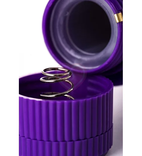 Вибратор с пупырышками A-Toys by Toyfa Dowk фиолетовый фото 6